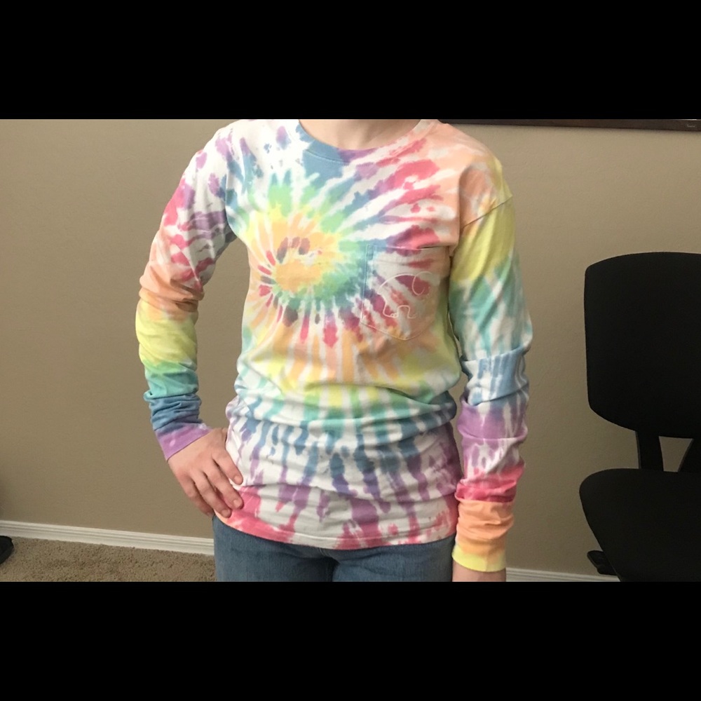 Ivory Ella Tie dye long sleeve, size xsmall